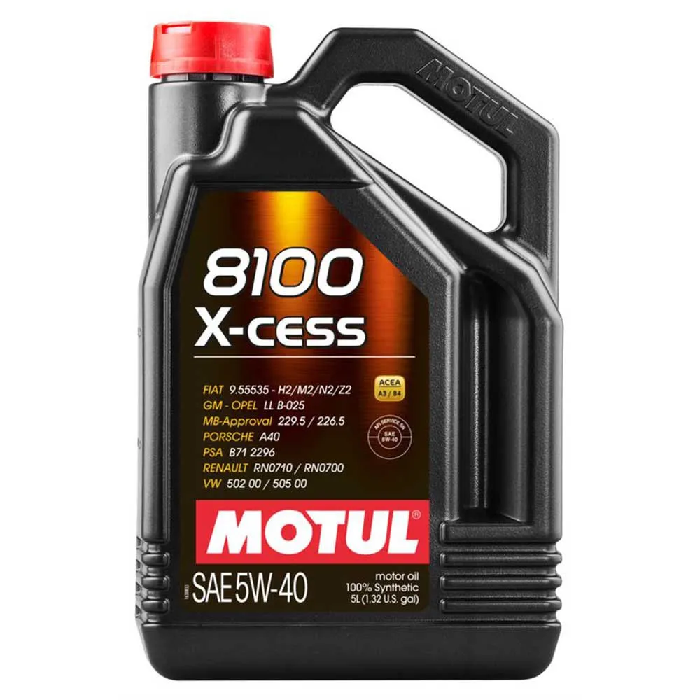 Motul 8100 X-Cess 5W40 5L motor oil