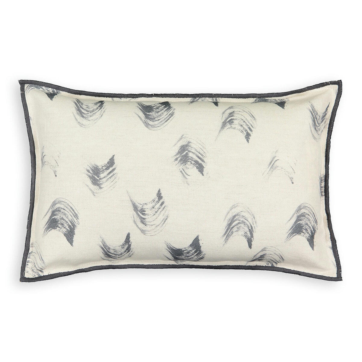 Housse de coussin rectangulaire, coton/lin, Valbo
