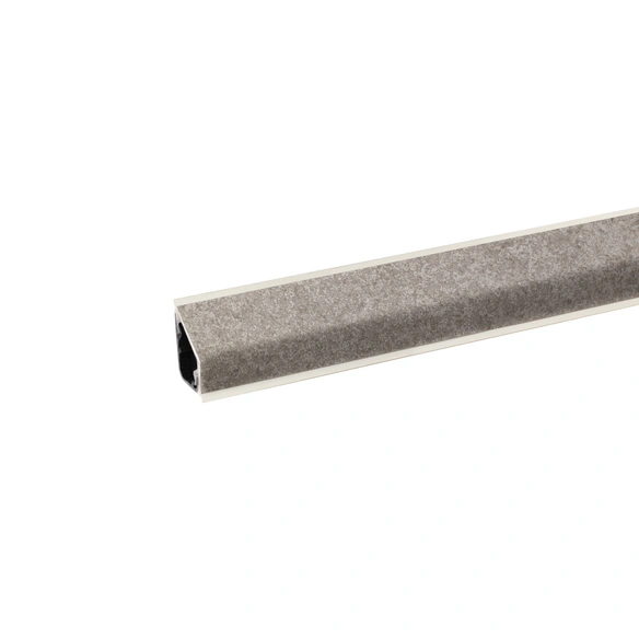 Wandanschlussleiste, BxHxT: 2,4 x 1,6 x 410 cm, beige