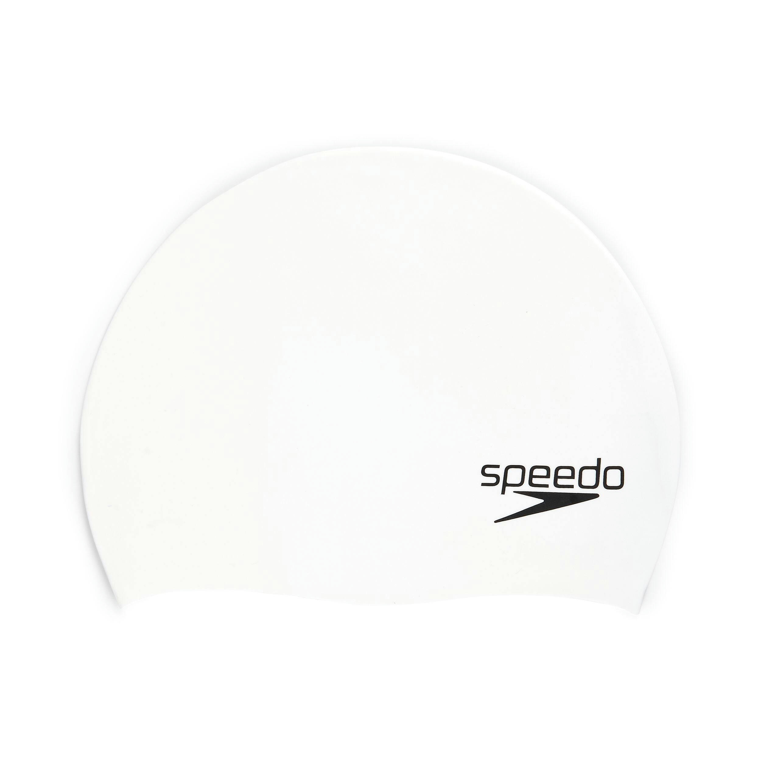 Speedo Elastomeric-Fit Silicone Youth & Adult Swim Cap, Assorted