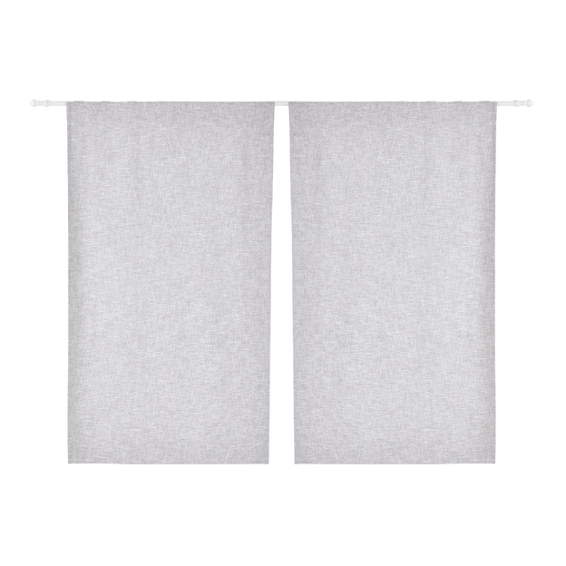 CORTINA BLACKOUT 100% 2 PEÇAS 1,30 M X 2,30 M ECLIPSE SOLAR