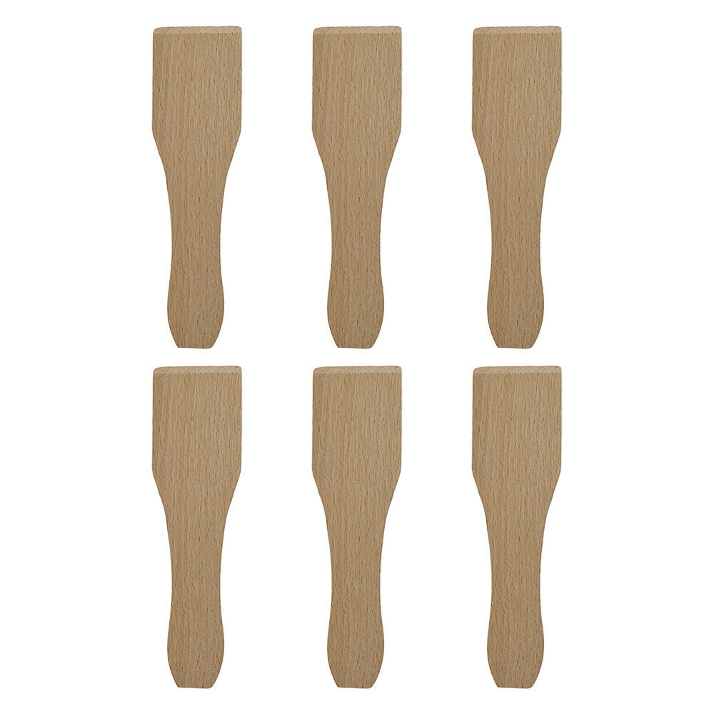 Spatule à raclette en bois x6