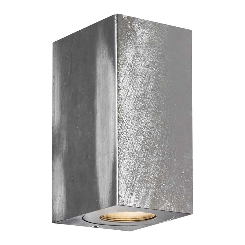 Nordlux Canto Wandlamp buiten | GU10 | IP44 | Verzinkt | Seaside