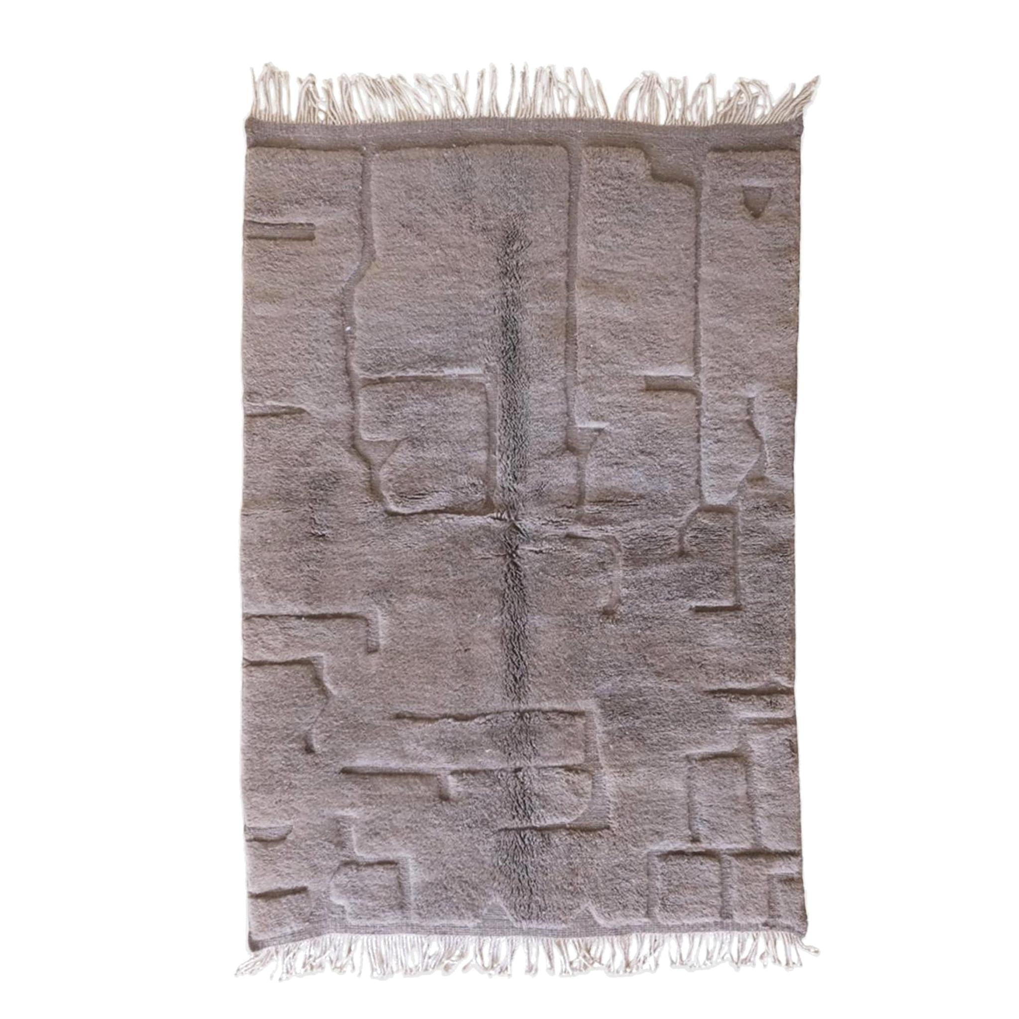 AFK Living vloerkleed Berber - handgemaakt - Wol - 120 cm x 170 cm