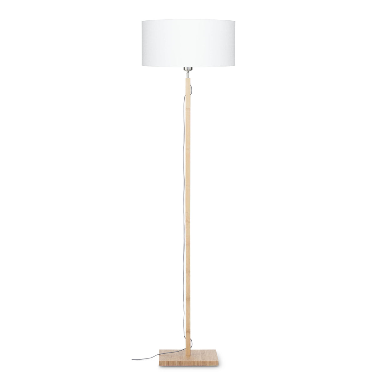 GOOD&MOJO vloerlamp Fuji - wit - Ø47cm