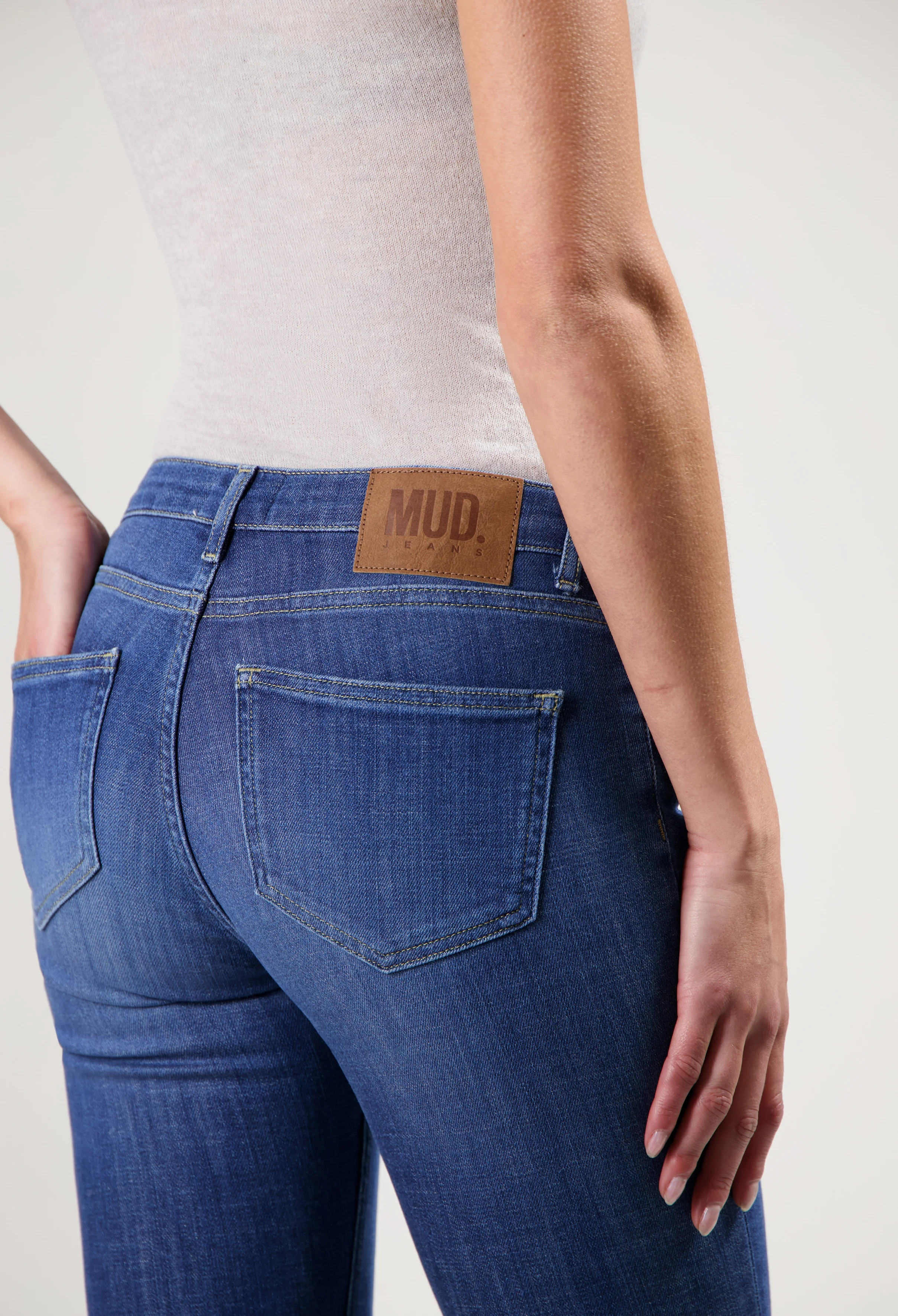 Faye Low Slim - Stone Indigo