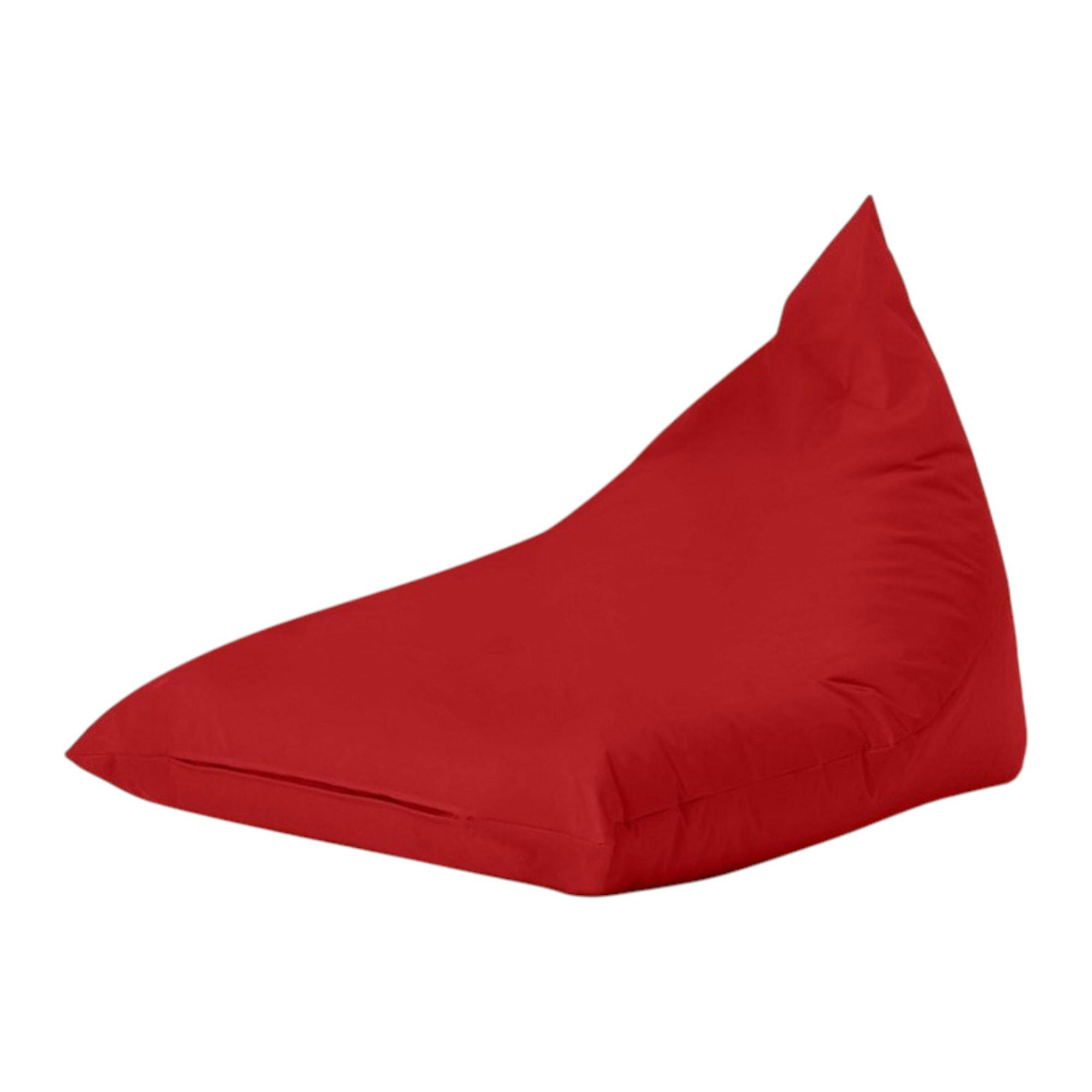 Pouf berlingot extérieur rouge ARTA