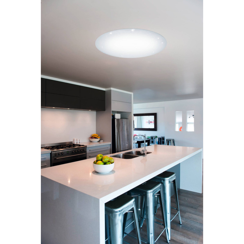 Plafonnier LED Giron-s blanc dimmable Ø 76 cm 54,5 W EGLO