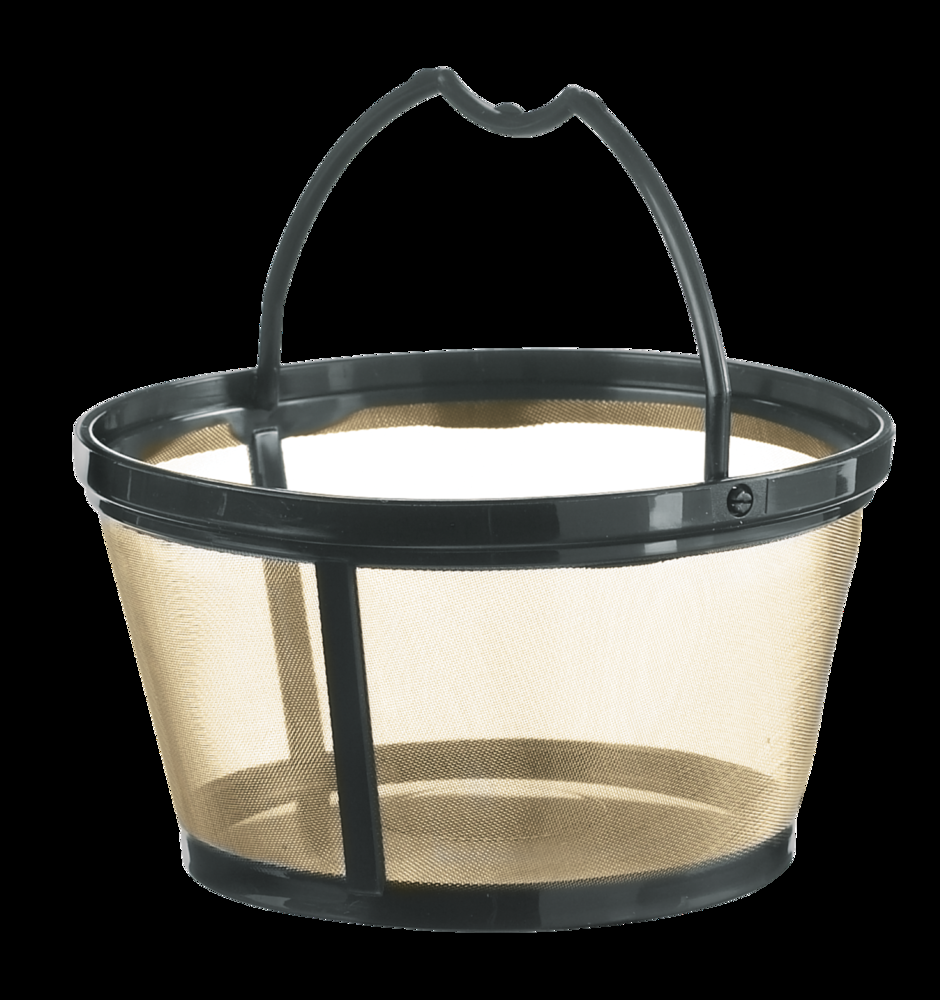 One All Permanent Basket Coffee Filters, Dishwasher Safe, BPA-Free, Stainless Steel Mesh