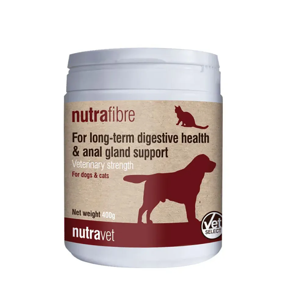 Nutravet NutraFibre pet supplement 400g
