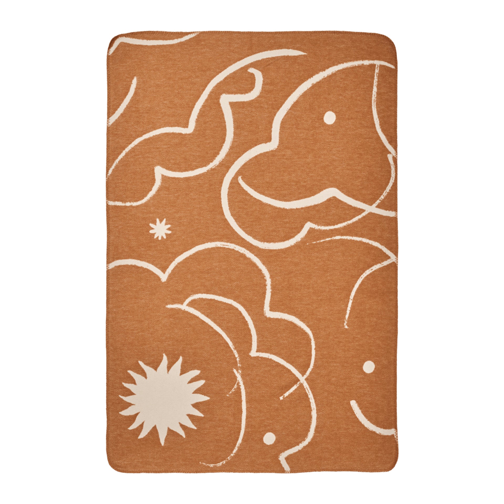 Ferm Living Skye Plaid - Sienna / Parchment