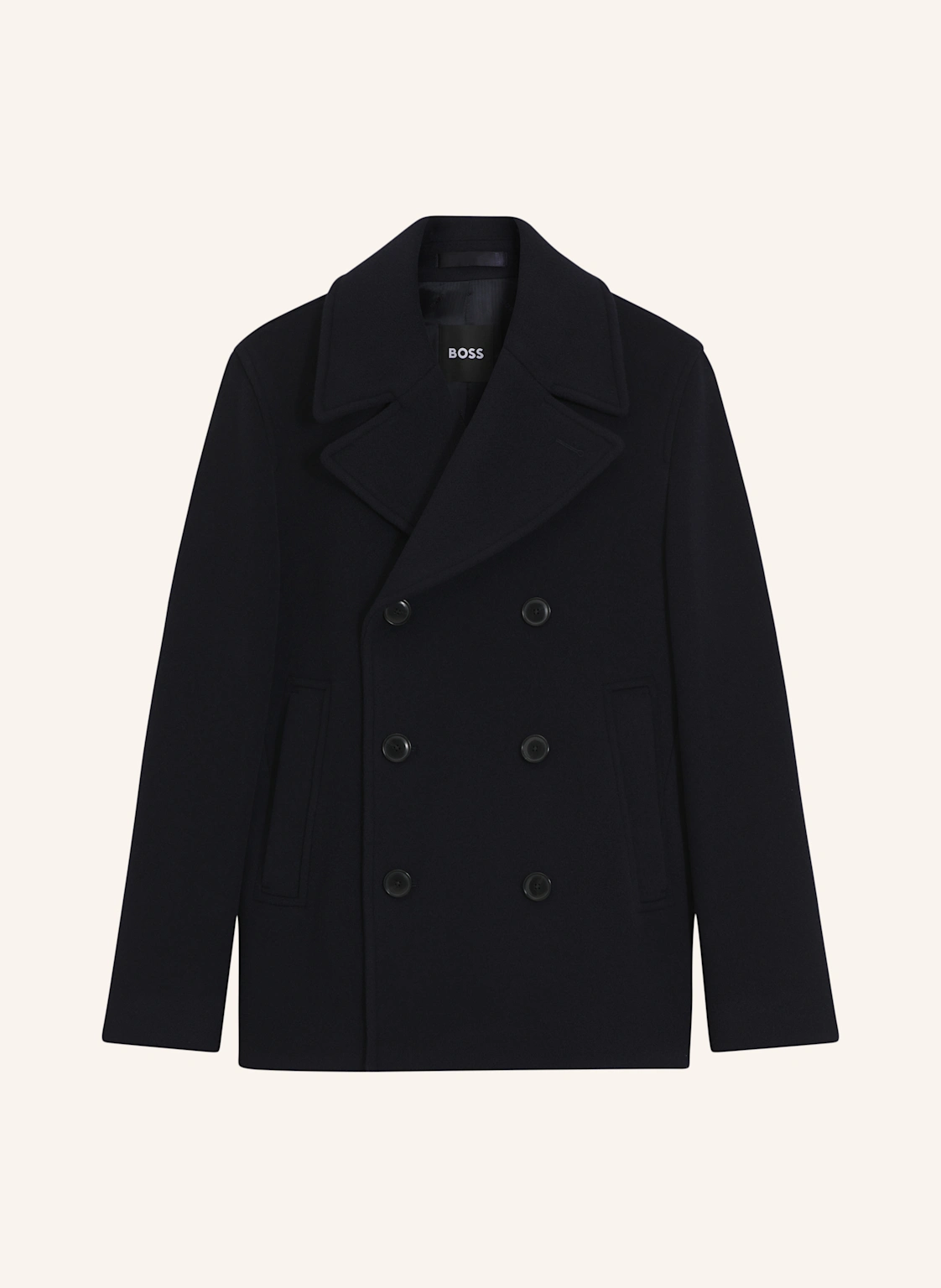 BOSS Mantel H-HYDE-PEACOAT-264 Slim Fit