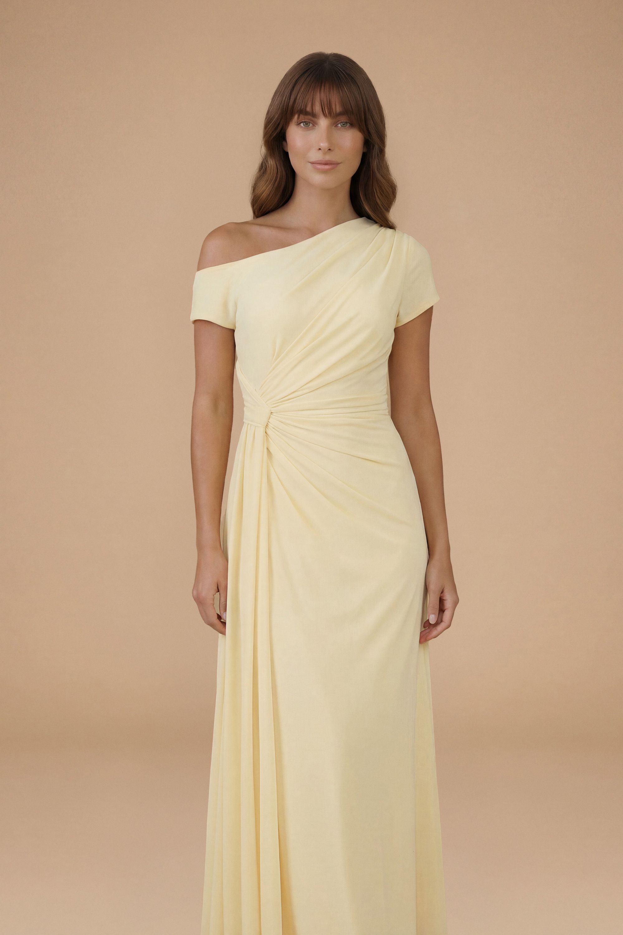 Oasis Mesh Drop Shoulder Bridesmaid Dress