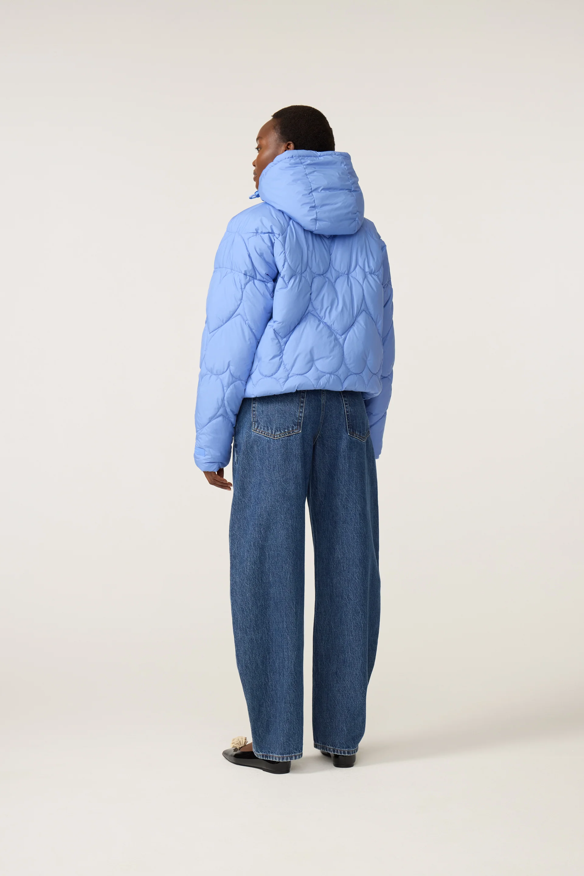 Prisca Puffer | Riad Blue