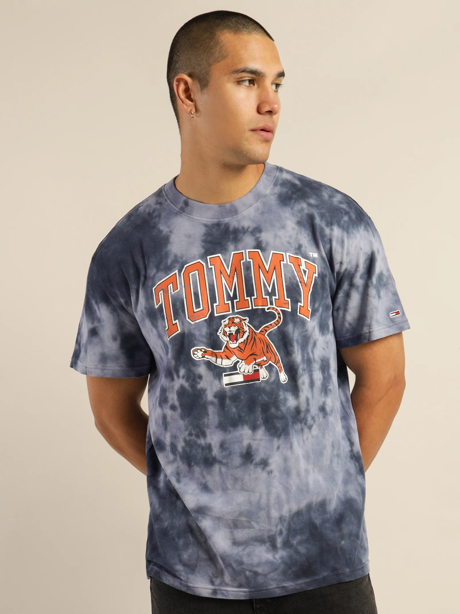 Vintage Tie Dye Tiger T-Shirt