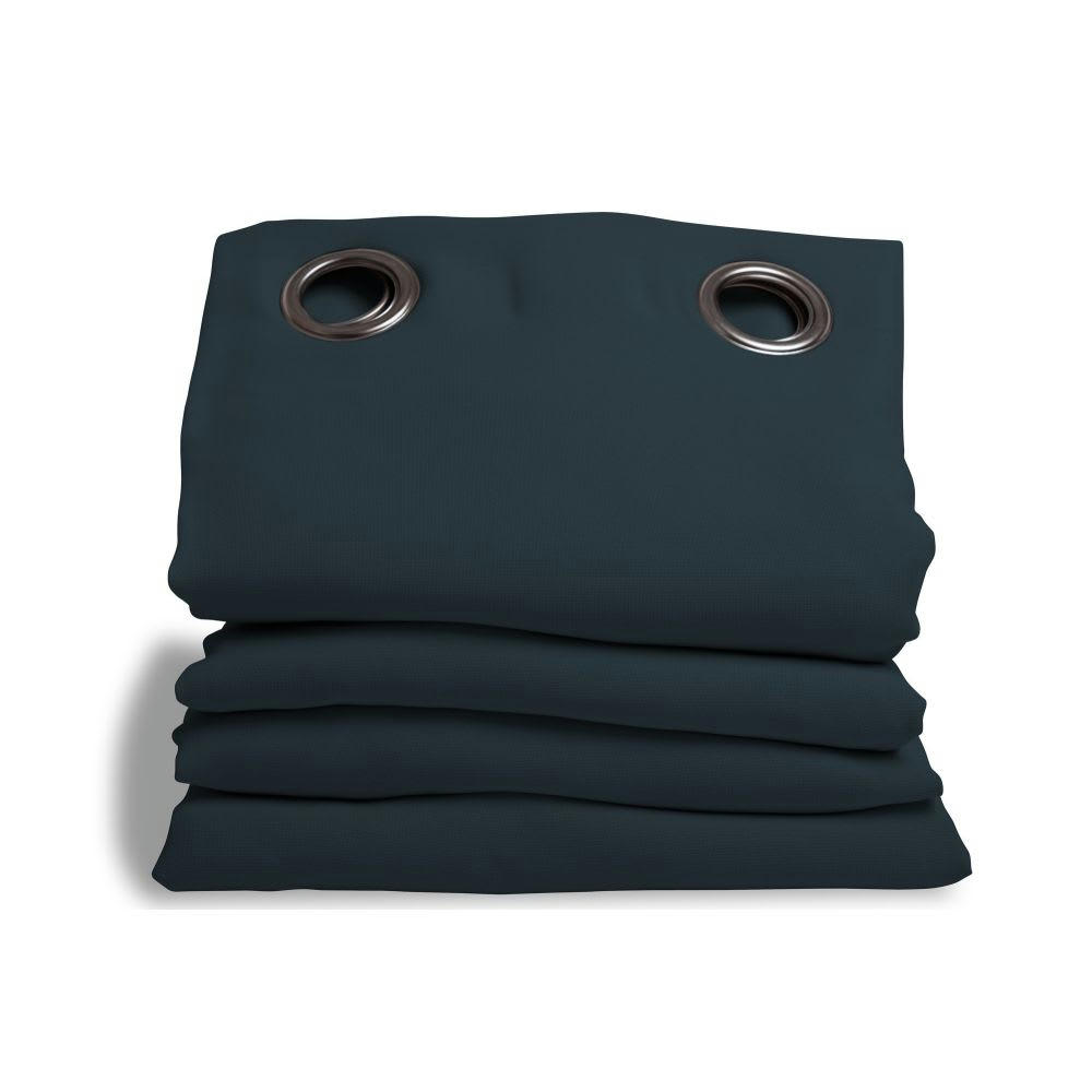 - Rideau phonique thermique occultant bleu 140x260