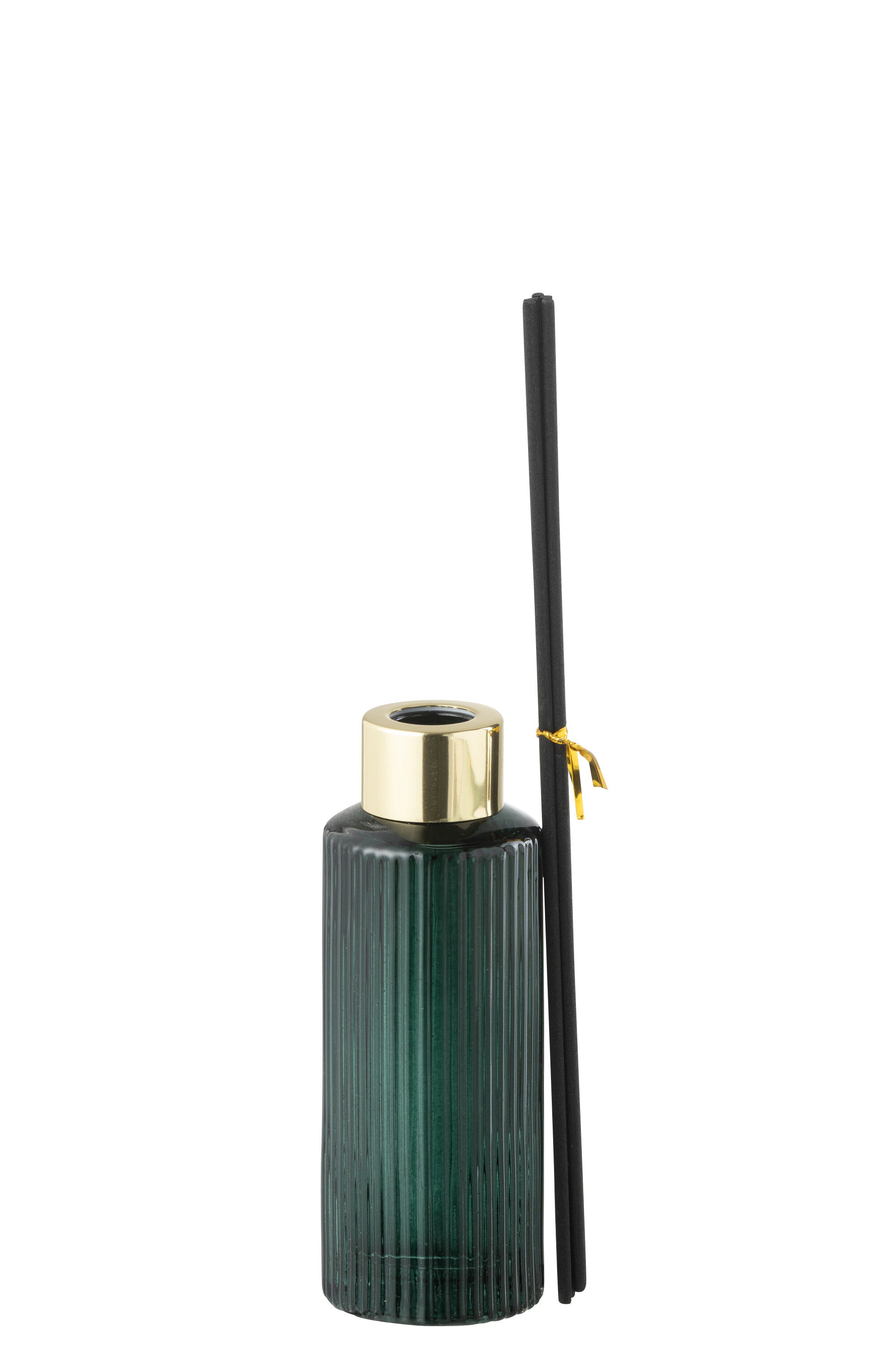 J-Line geurstokjes Cedar Breeze - glas - donkergroen - small