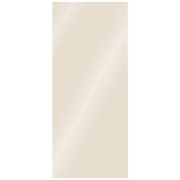 Panneau mural de salle de bains l.100 x H.210 cm, beige brillant, Schulte DécoDesign Brio