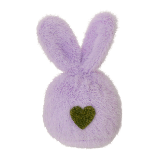 ADORNO COELHO CORAÇÃO 13 CM PÁSCOAMOR