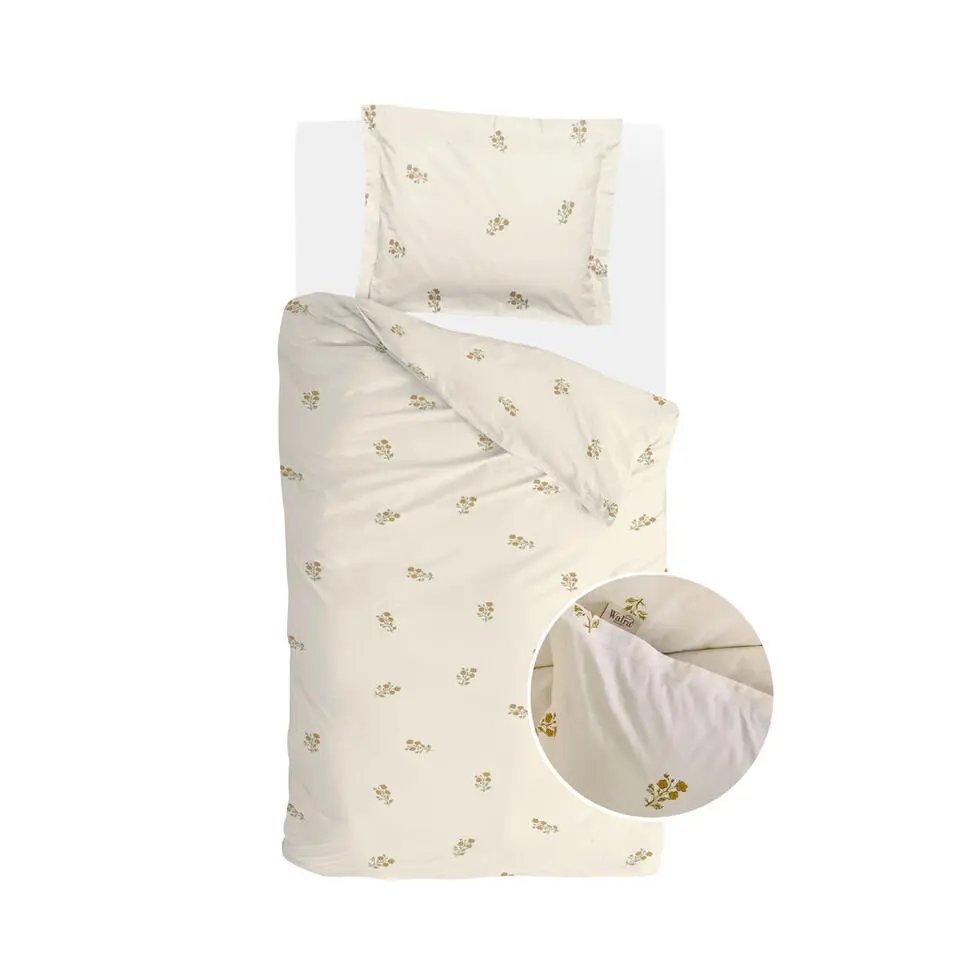 Walra - Dekbedovertrek Sunset Blossom - 140x220 cm - Off White