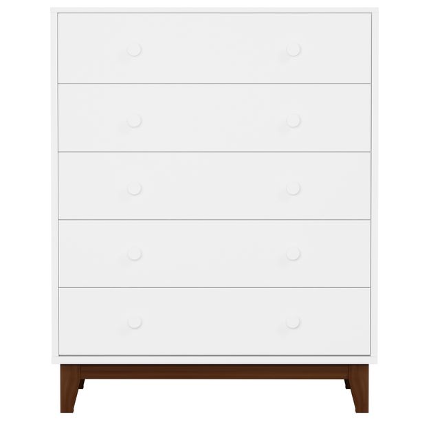 NANA CÔMODA 5 GAVETAS 77 CM X 51 CM