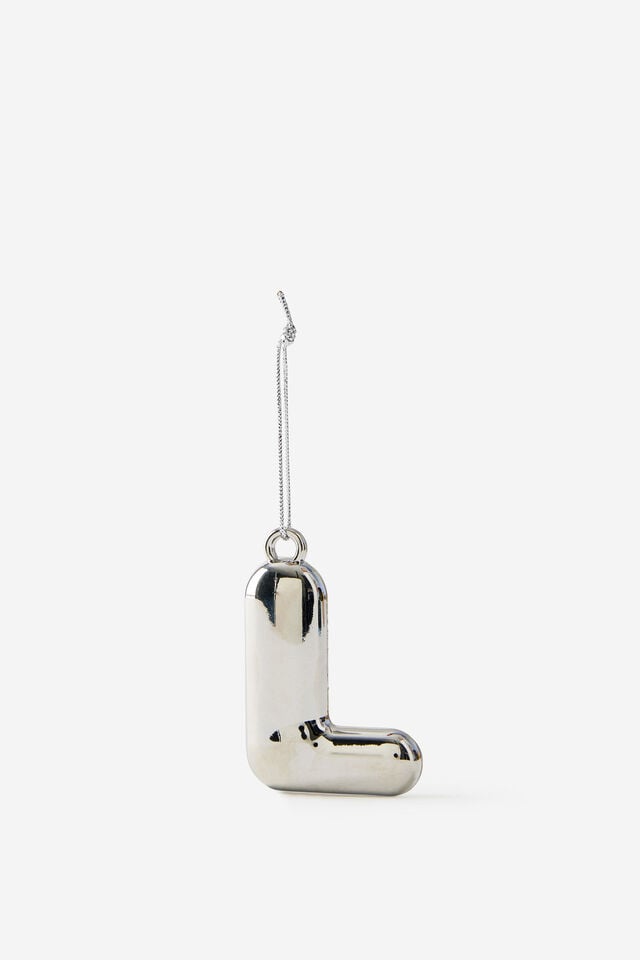 Alphabet Christmas Ornament