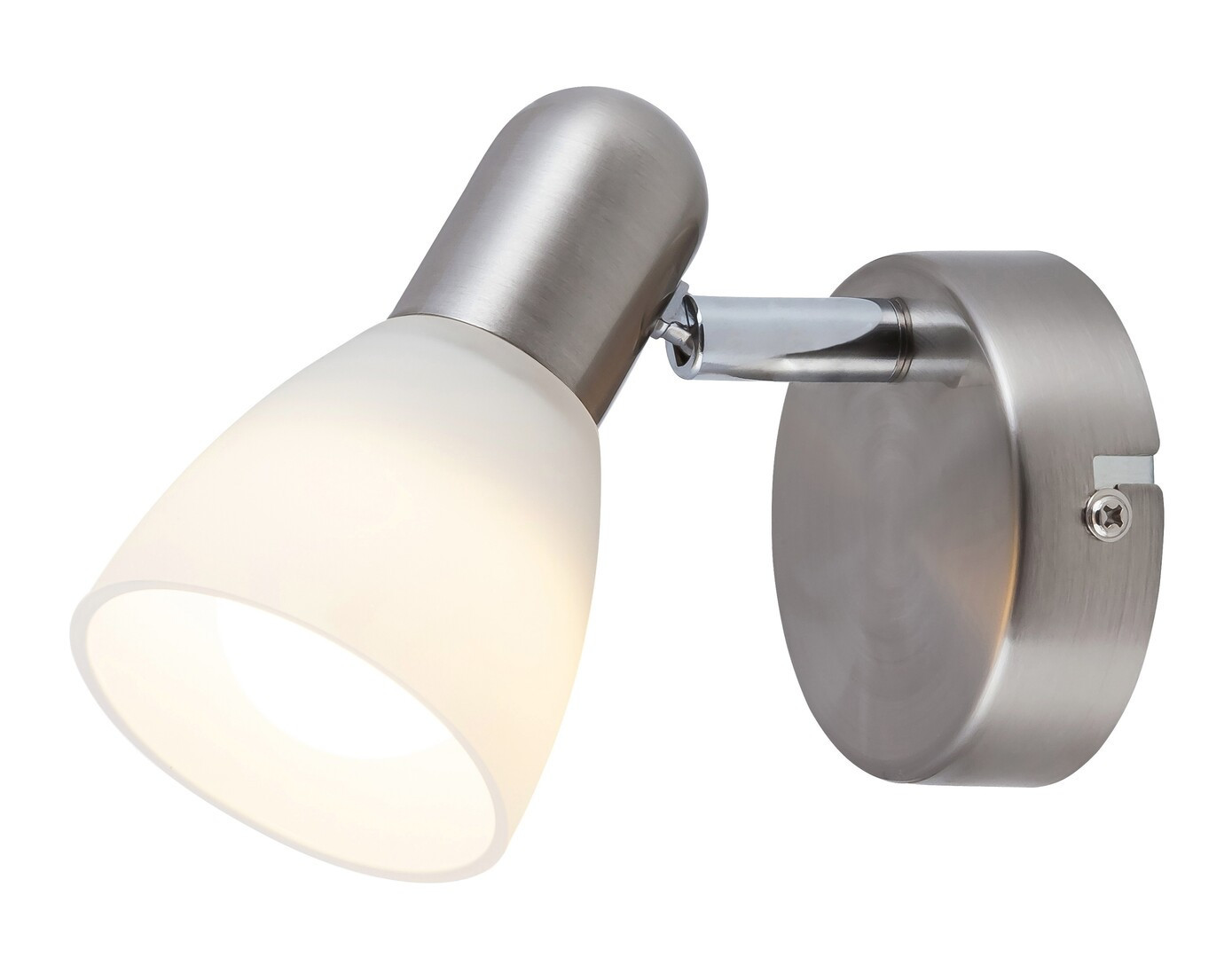 Kinkiet srebrny Soma 1xE14x40W wym:11x8x17cm IP20 Rabalux