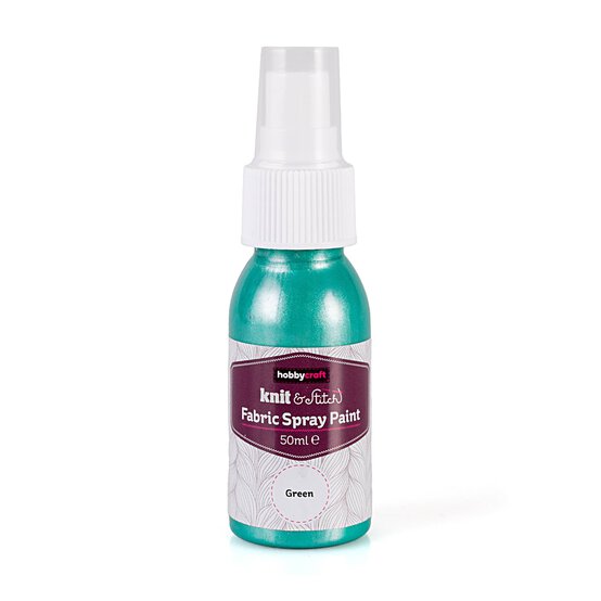 Green Fabric Spray Paint 50ml