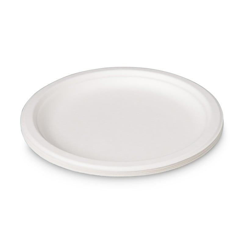Borden bagasse - set van 8 - &Oslash;23 cm