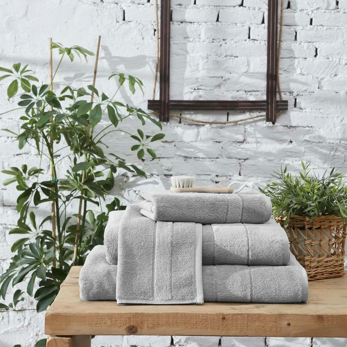 CALIFORNIA - 2 carrés invité 650 g/m²  fumé 33x33 cm