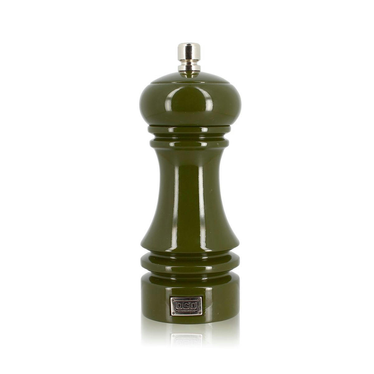 PROFESSIONNEL - Moulin à poivre en bois vert 15cm