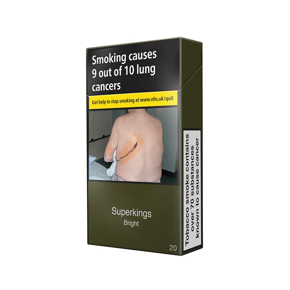 Superkings Bright 20s Cigarettes