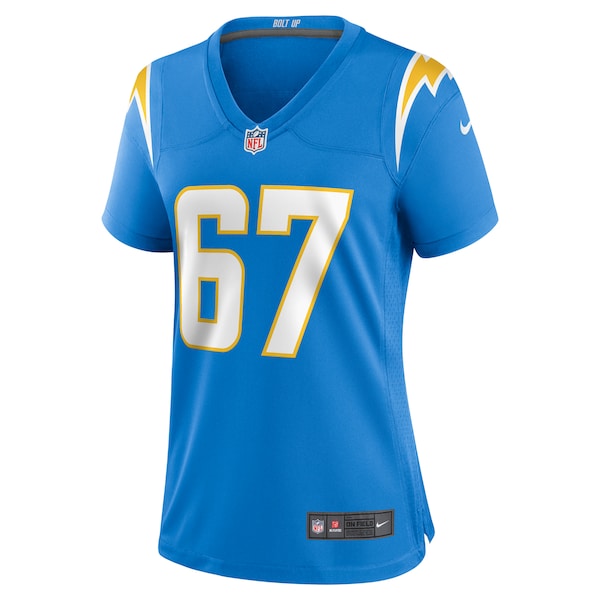 Alex Leatherwood Los Angeles Chargers Nike Women's Team Game Jersey -  Powder Blue