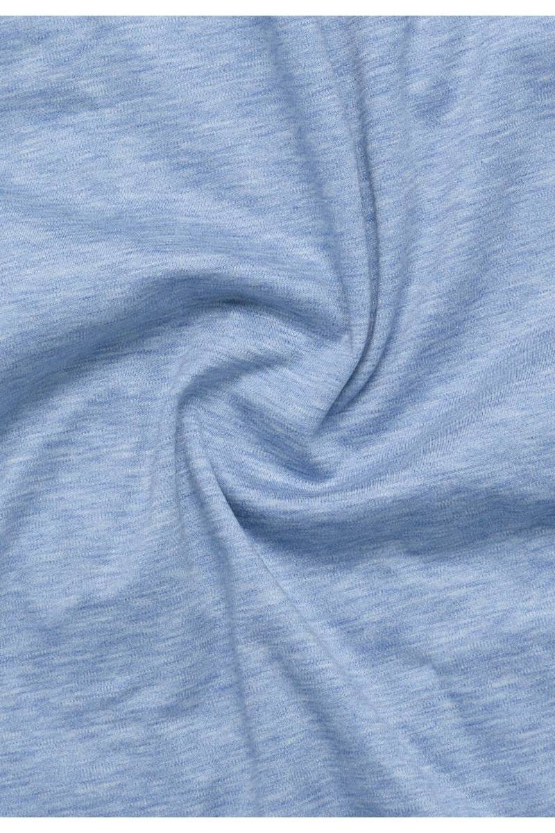 ETERNA 1863 Soft Tailoring Modern Fit Jerseyhemd himmelblau, Einfarbig