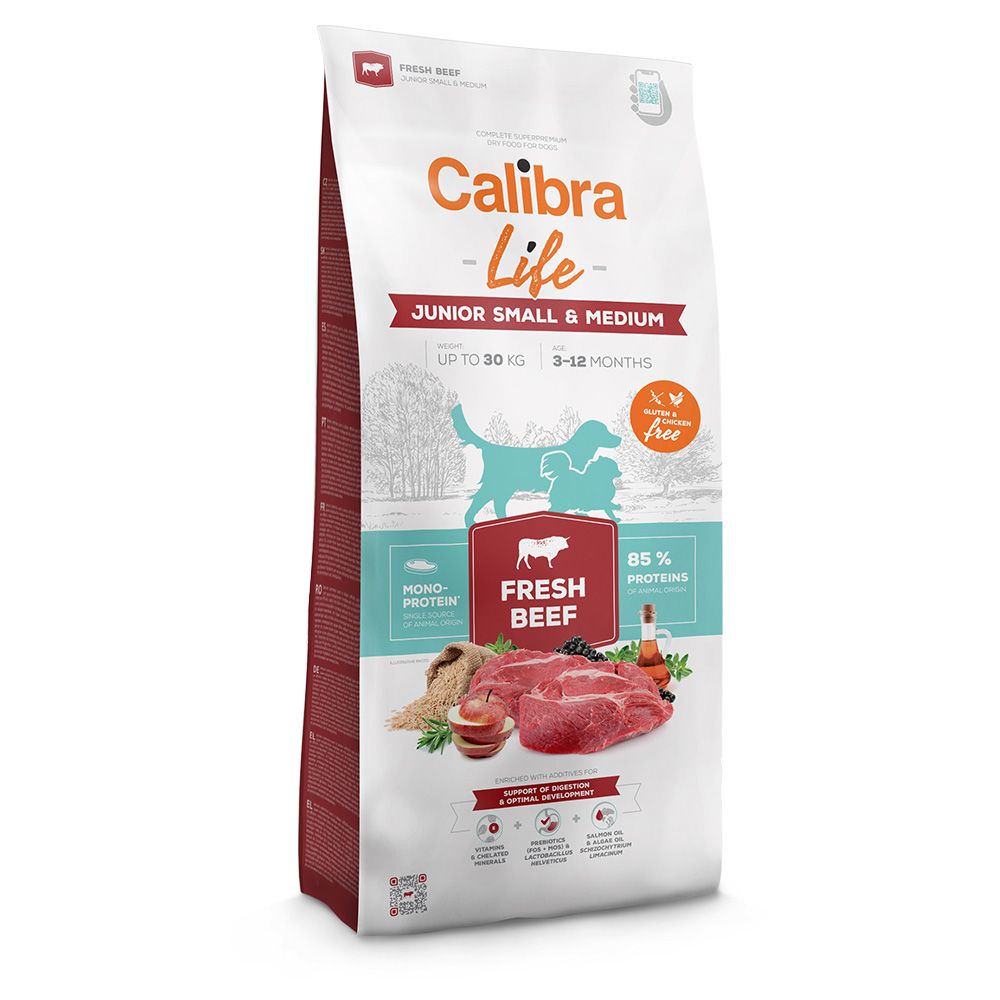 Calibra Life Junior Small & Medium Breed Fresh Beef