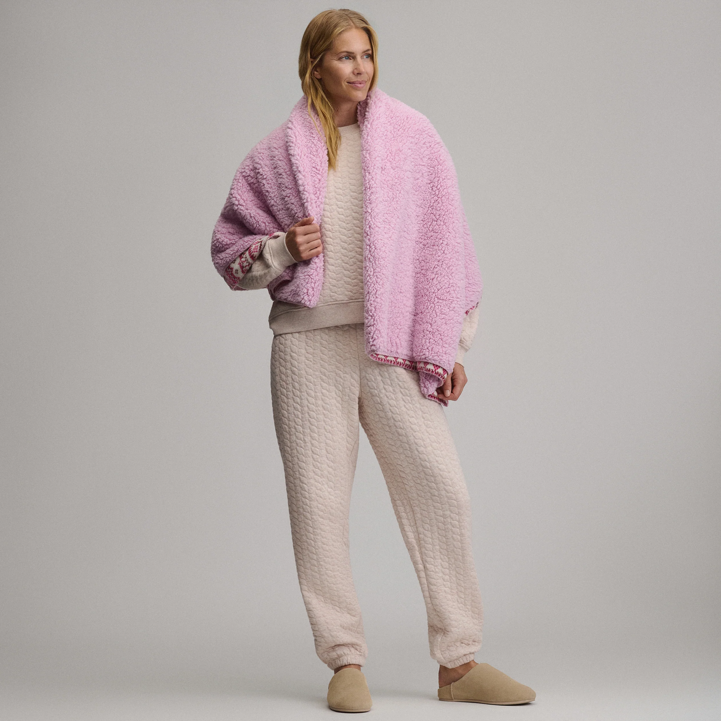 Women's Quilted Crew