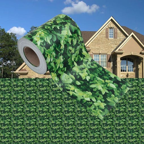 NNEVL Garden Privacy Screen PVC 70x0.19 m Green