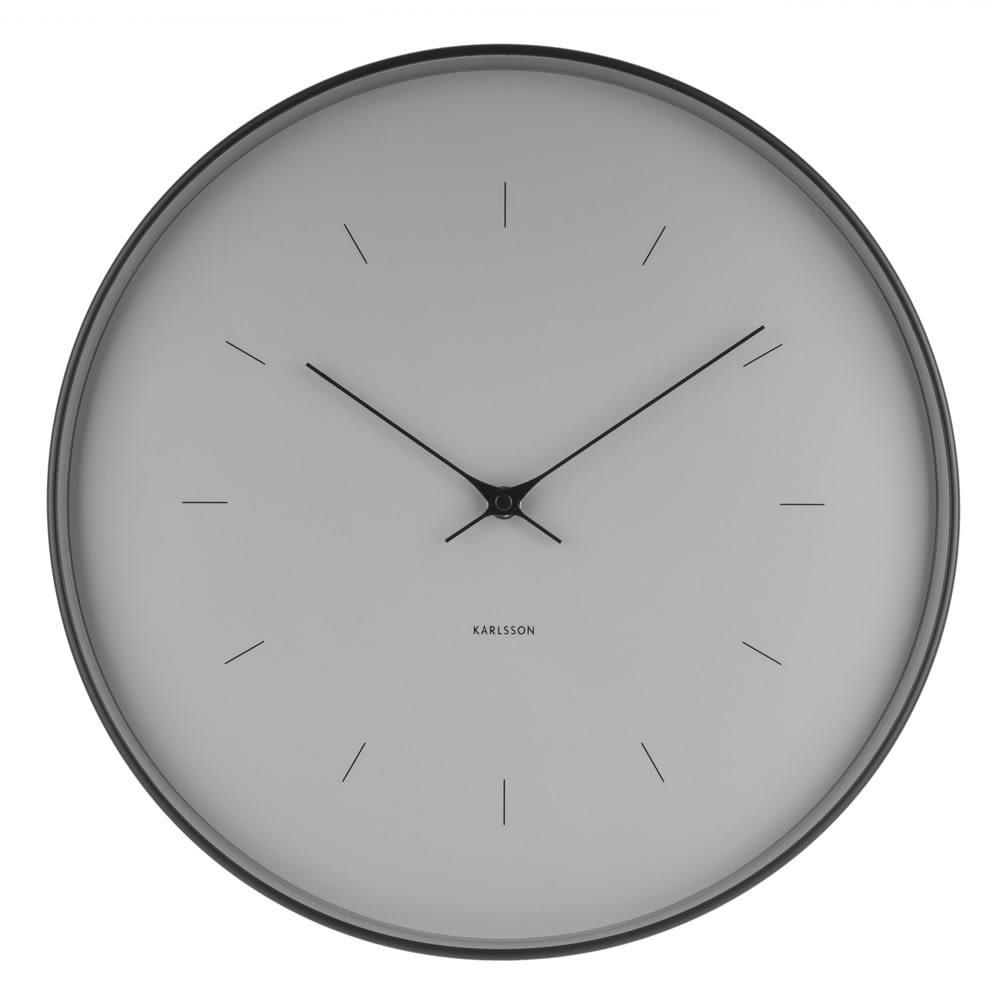 BUTTERFLY HANDS - Horloge murale en métal D37,5