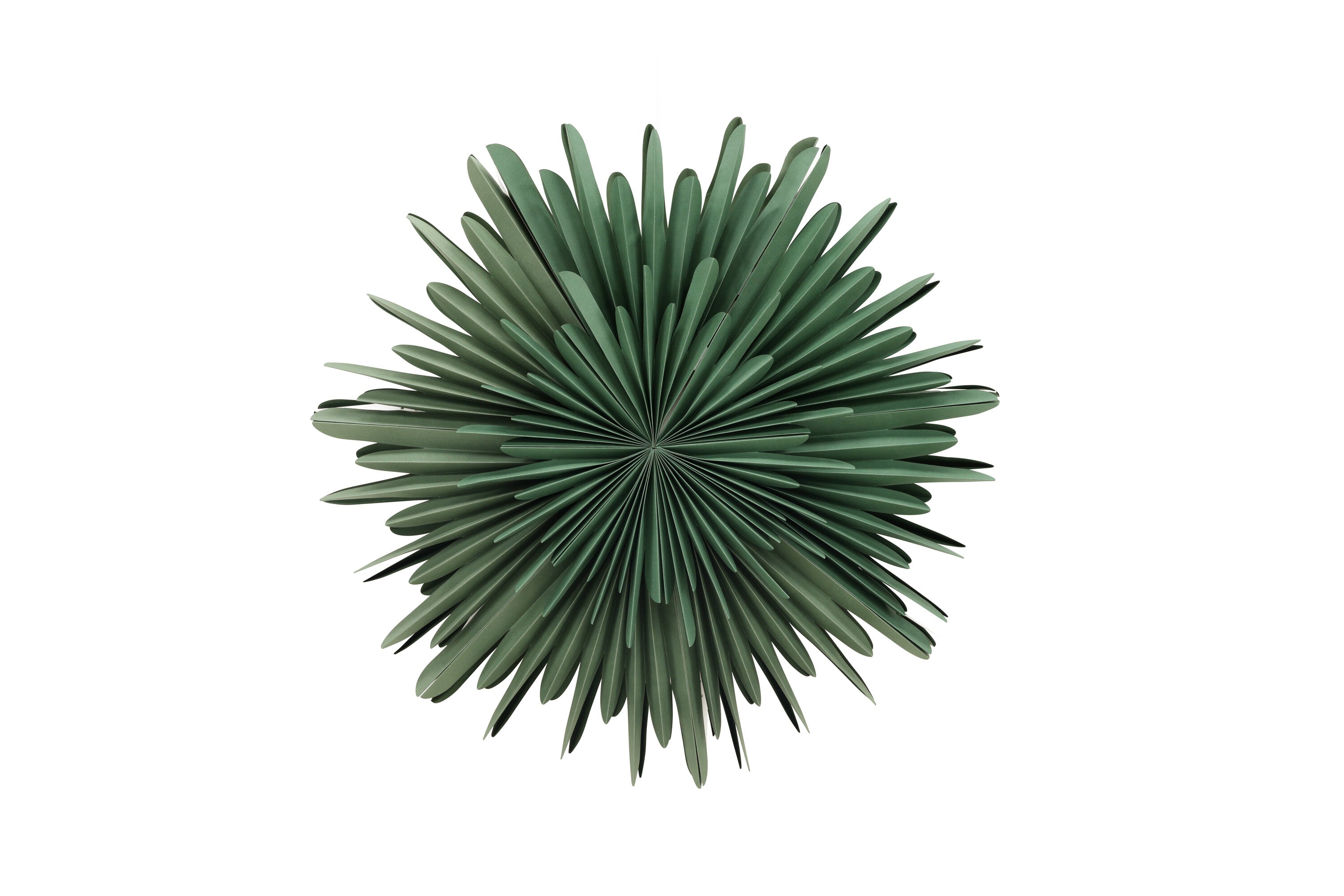 Rebellenclub Hanglamp Osaga - groen - Ø 80 cm