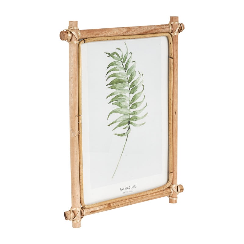 Fotolijst - rotan - 15x20 cm