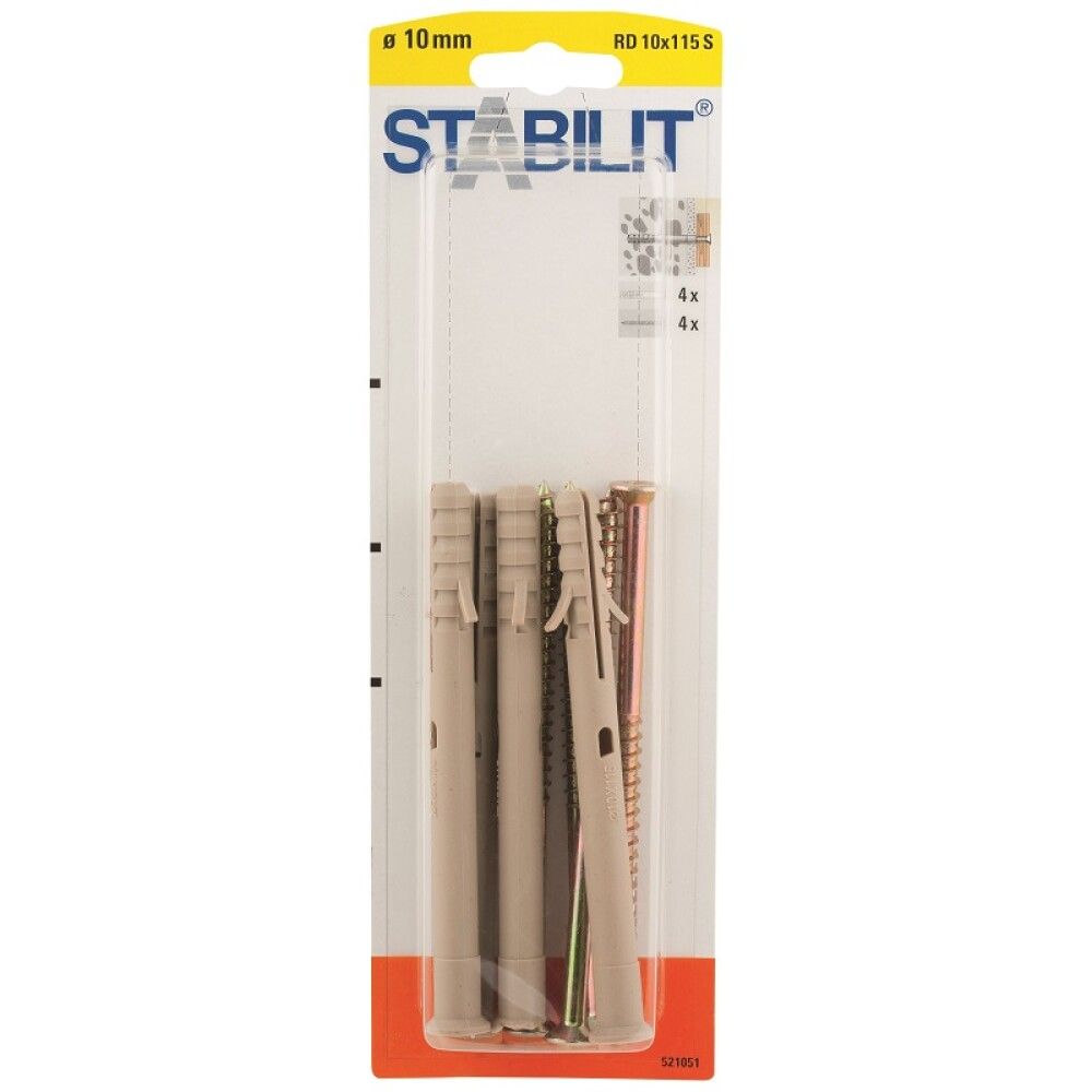 UNIVERSALPLUGG STABILIT 7X120 4STK