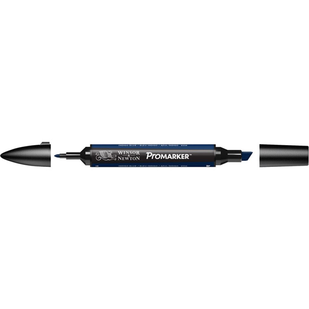 TUSJ PROMARKER WINSOR & NEWTON NR V234 INDIGOBLÅ