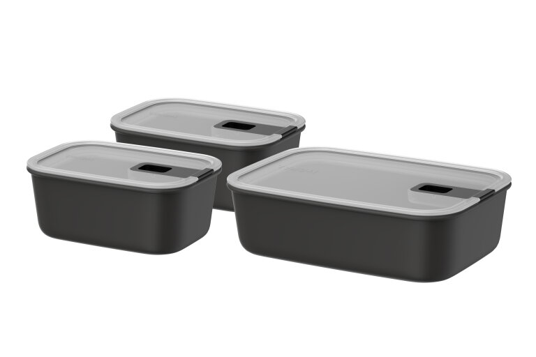 EasyClip set vershouddozen 3-delig (2x700 ml   1500 ml) - Nordic black