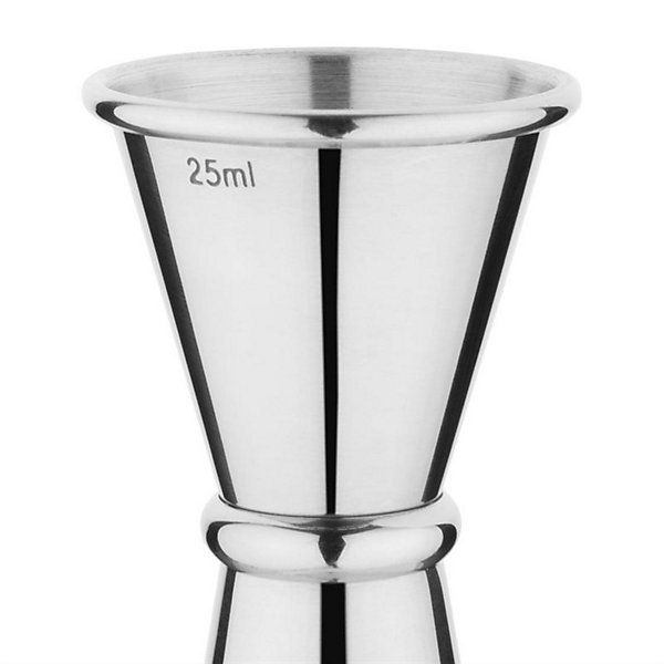Mesure de Bar Conique Inox - 25 / 50 ml - Olympia