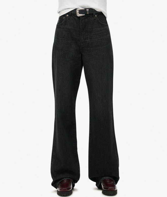 Organic Cotton Wide Leg Jeans