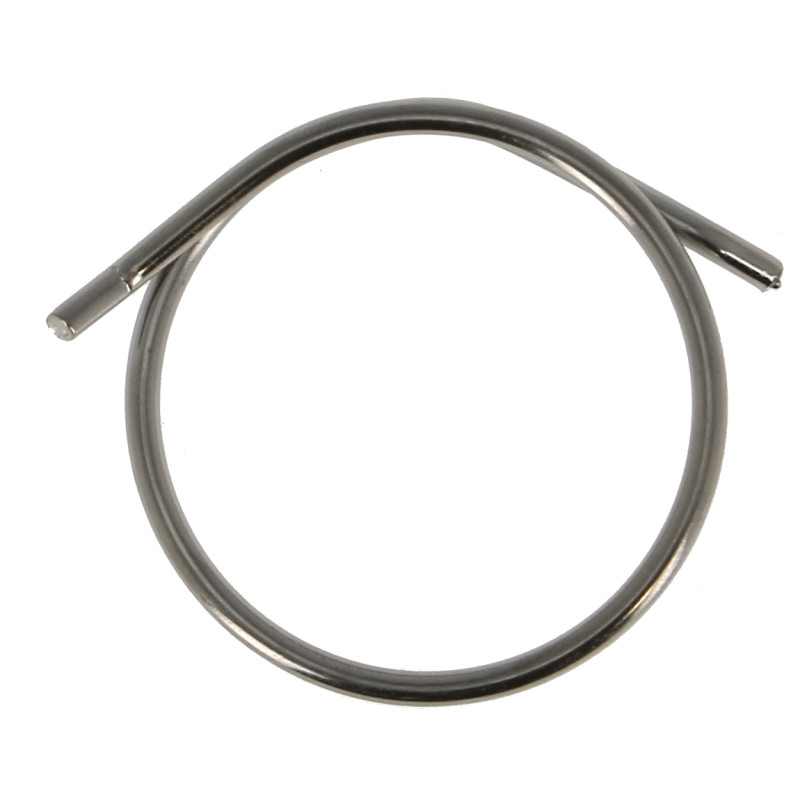 Anneau brisé en métal nickel Ø 30 mm 10 pièces MOBOIS