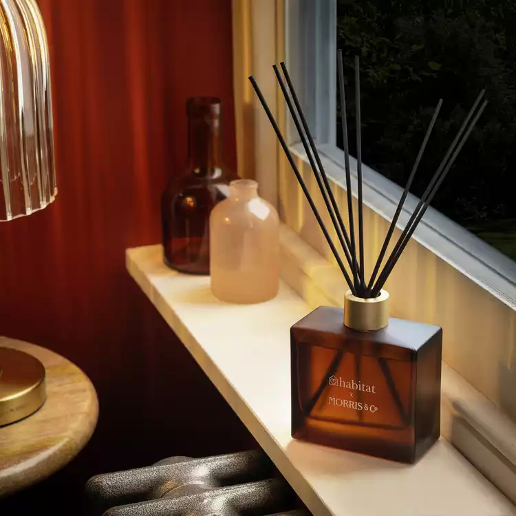 Habitat x Morris & Co. Oak & Fallen Acorn 180ml Diffuser