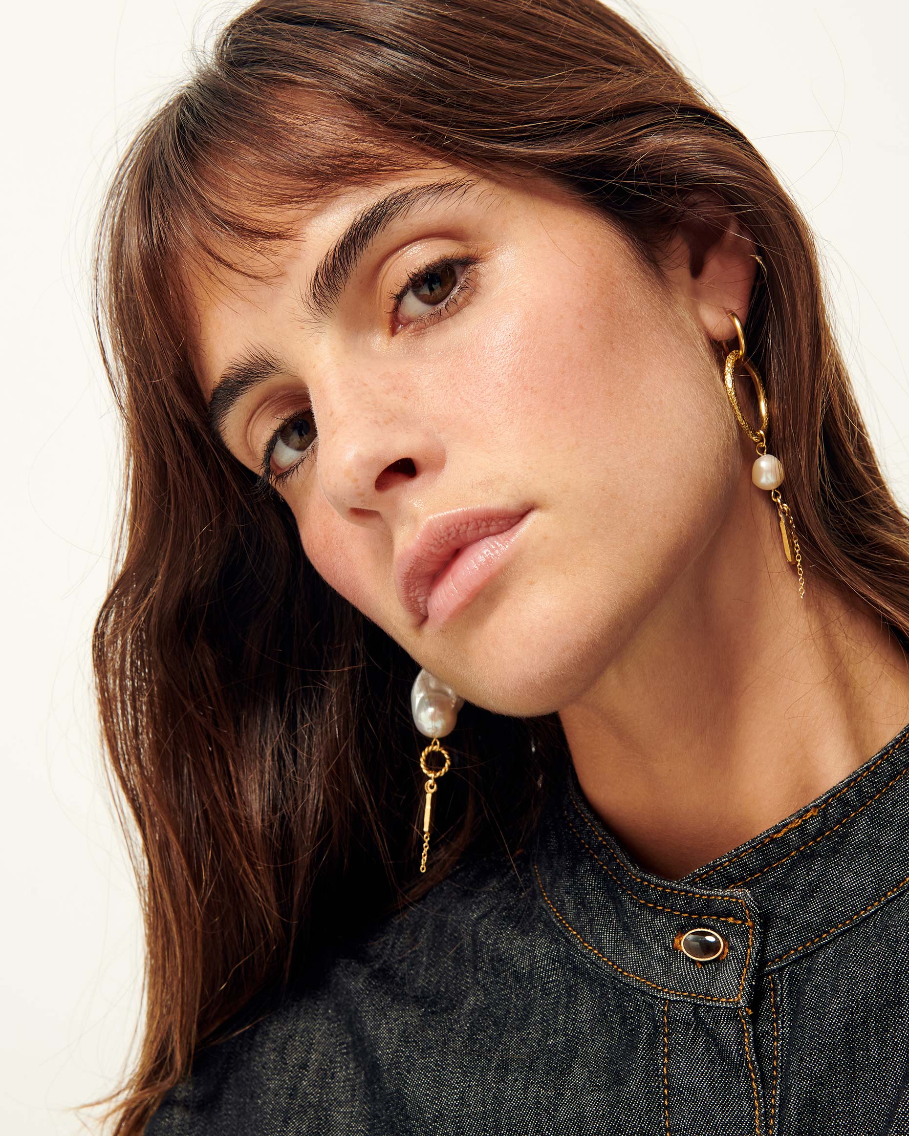 Boucles d'oreilles Toti pearl