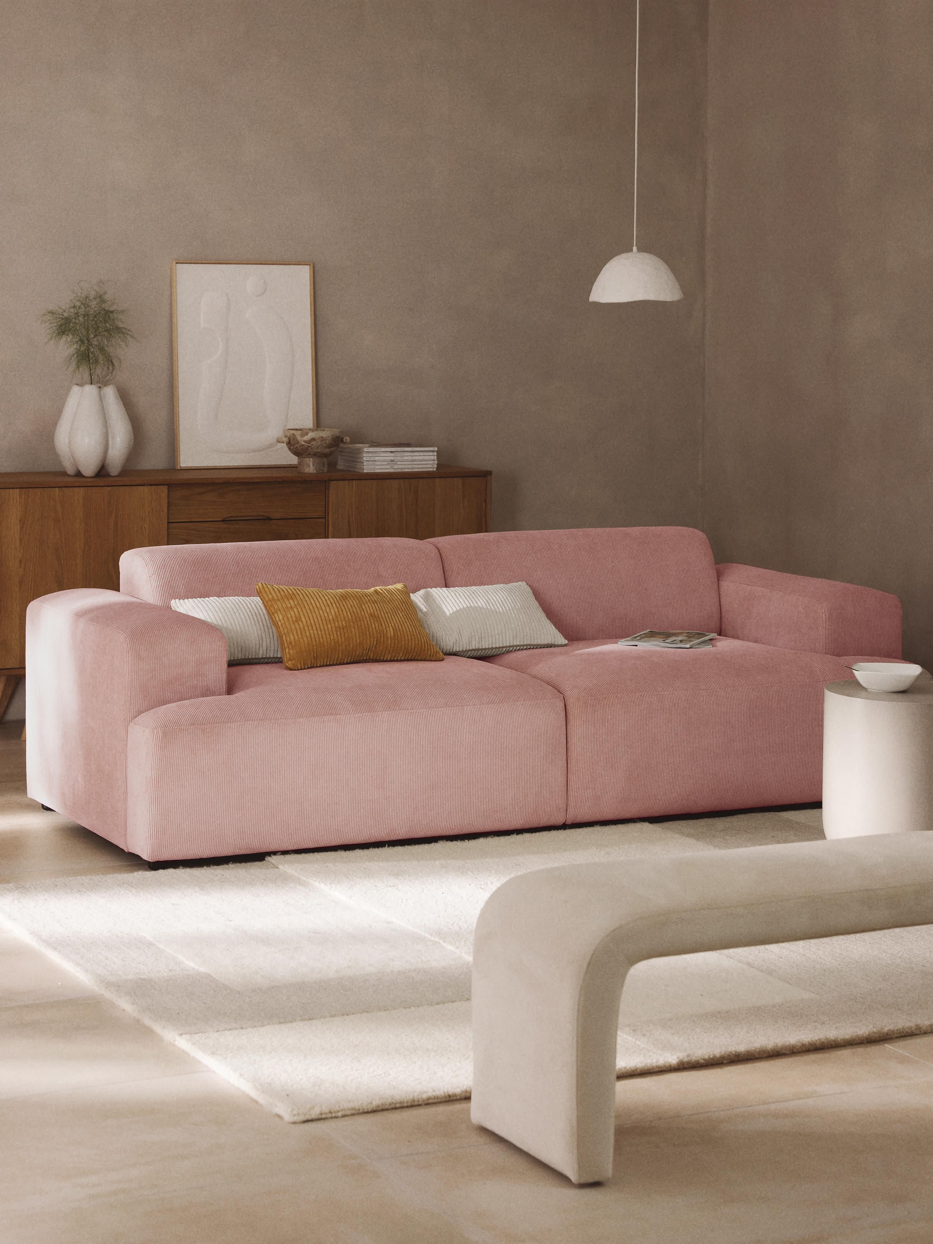 Cord-Sofa Melva (3-Sitzer)