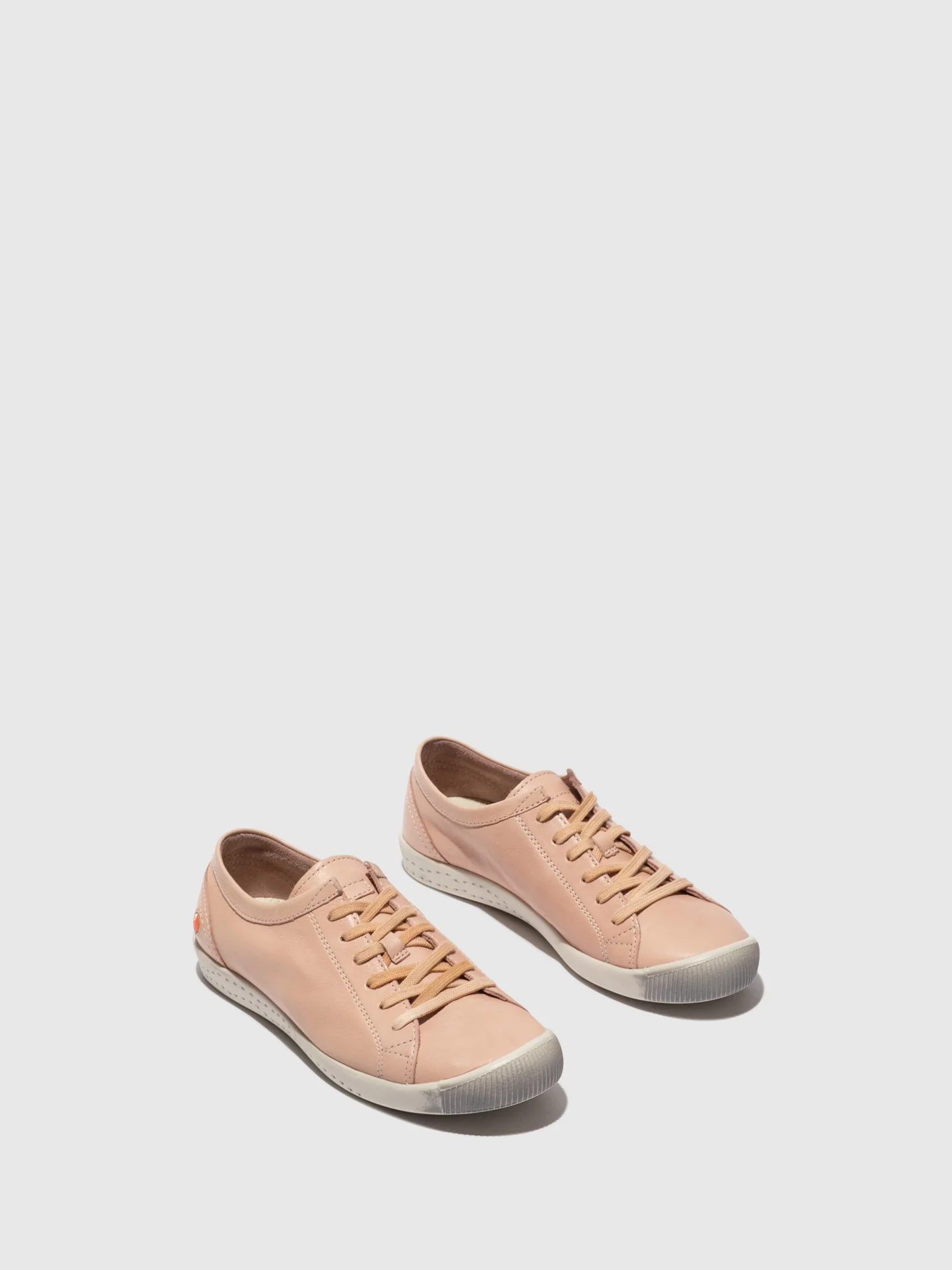 Ténis com Atacadores em Rosa